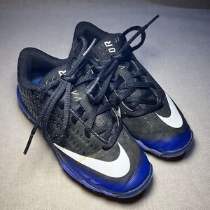 Nike Fastflex Vapor Blue & Black Lace Up Baseball Cleats Size Children's 12.5